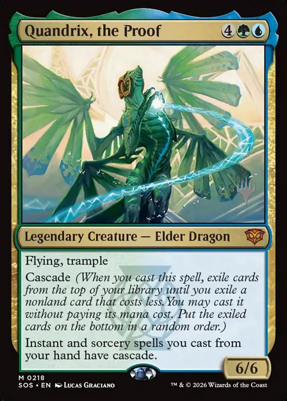 Quandrix, the Proof [Secrets of Strixhaven Promos]