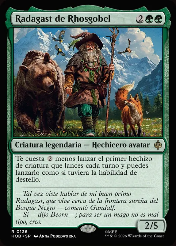 Radagast of Rhosgobel [The Hobbit] - Español