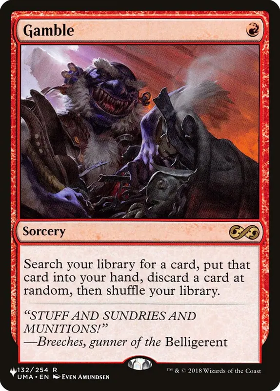 Gamble [The List]