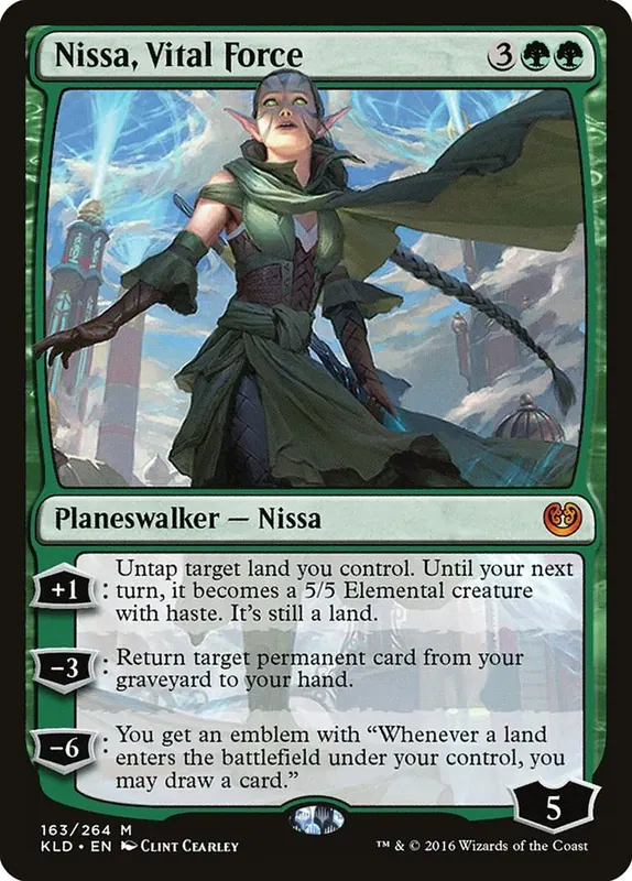 Nissa, Vital Force - Chino [Kaladesh]