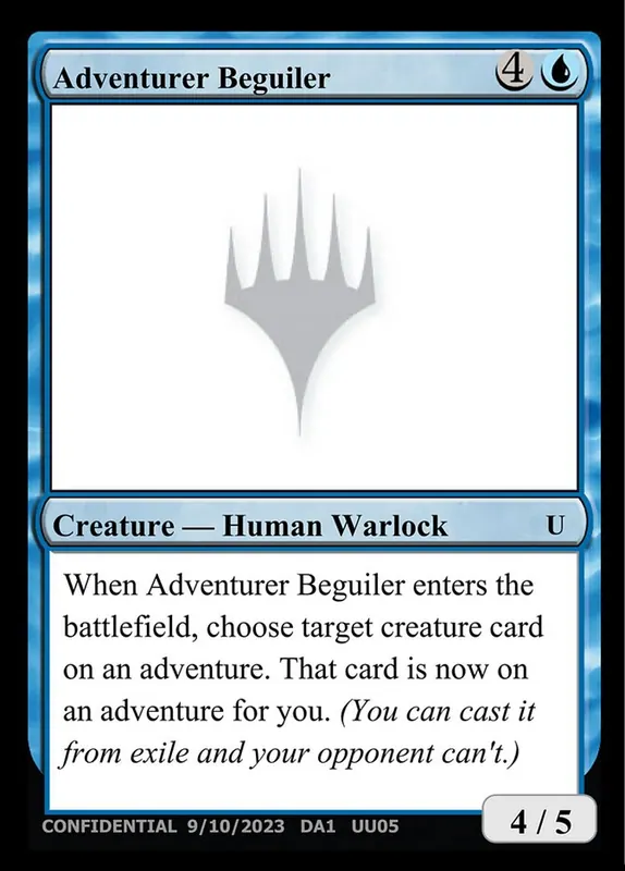 Adventurer Beguiler [Unknown Event]