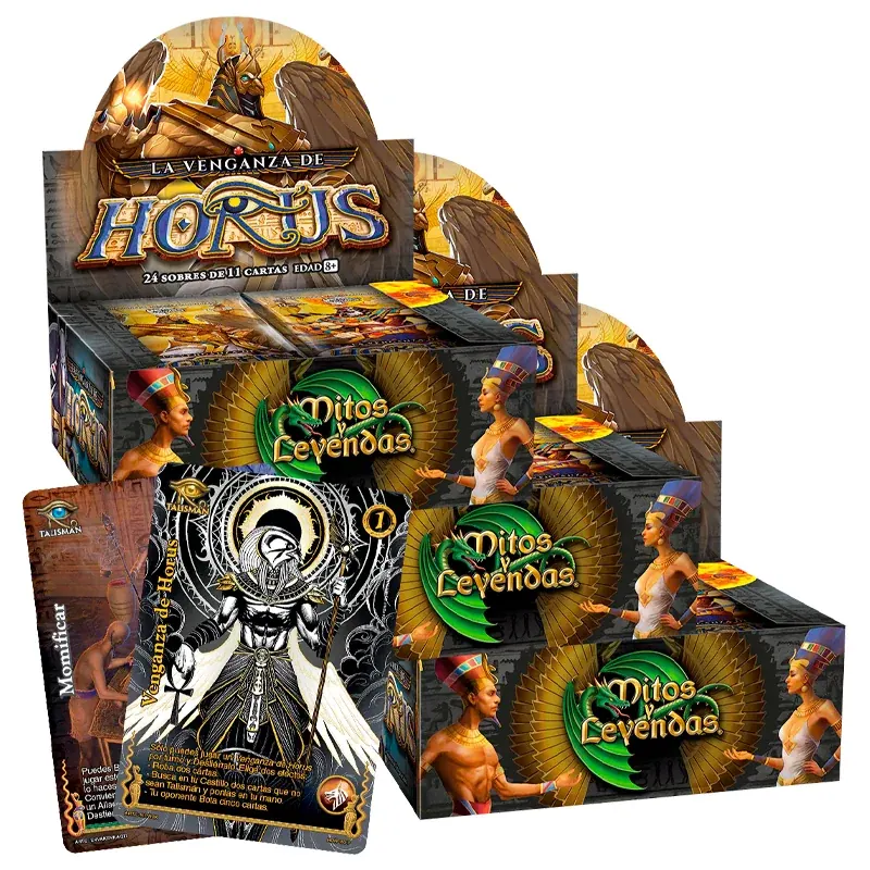 Mitos Y Leyendas - Promo Display De Sobres x 3 - La Venganza De Horus