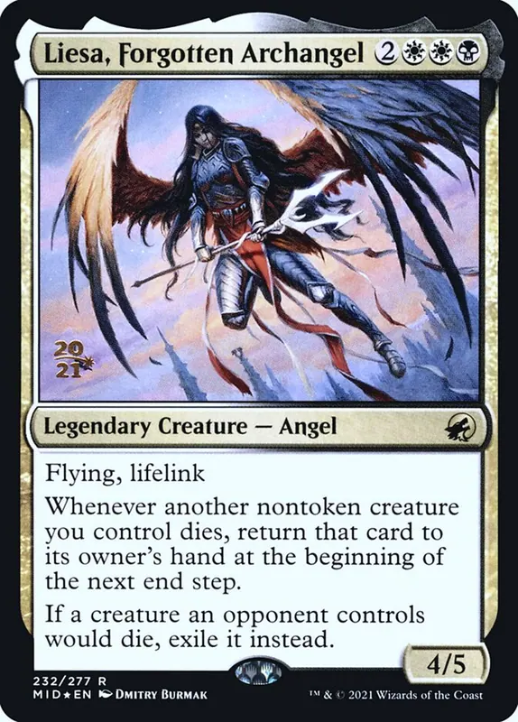 Liesa, Forgotten Archangel [Innistrad: Midnight Hunt Promos]