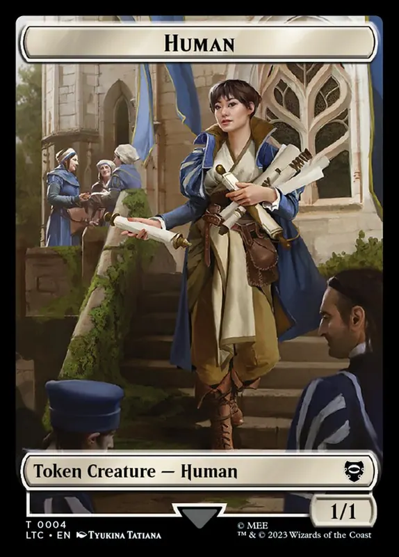 Human [Tales of Middle-earth Commander Tokens]