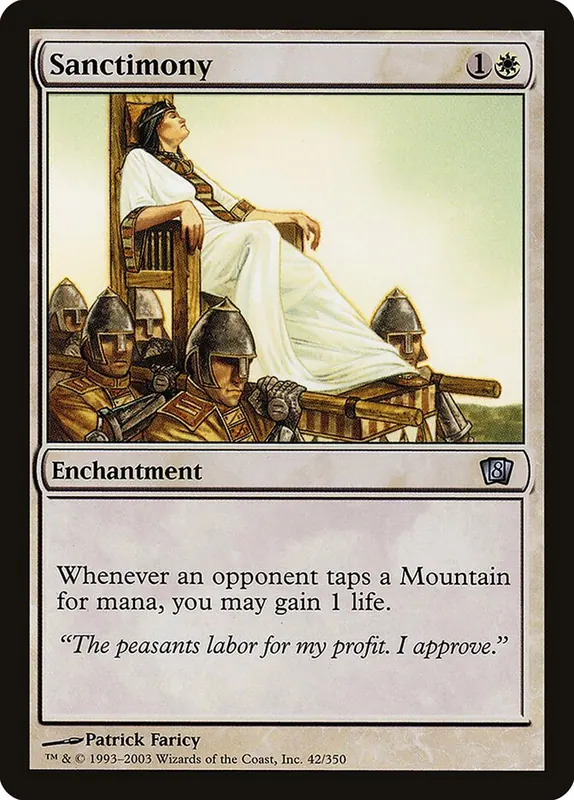 Sanctimony [Eighth Edition]