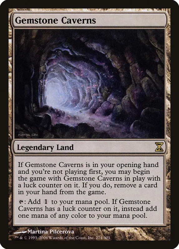 Gemstone Caverns - Español [Time Spiral]