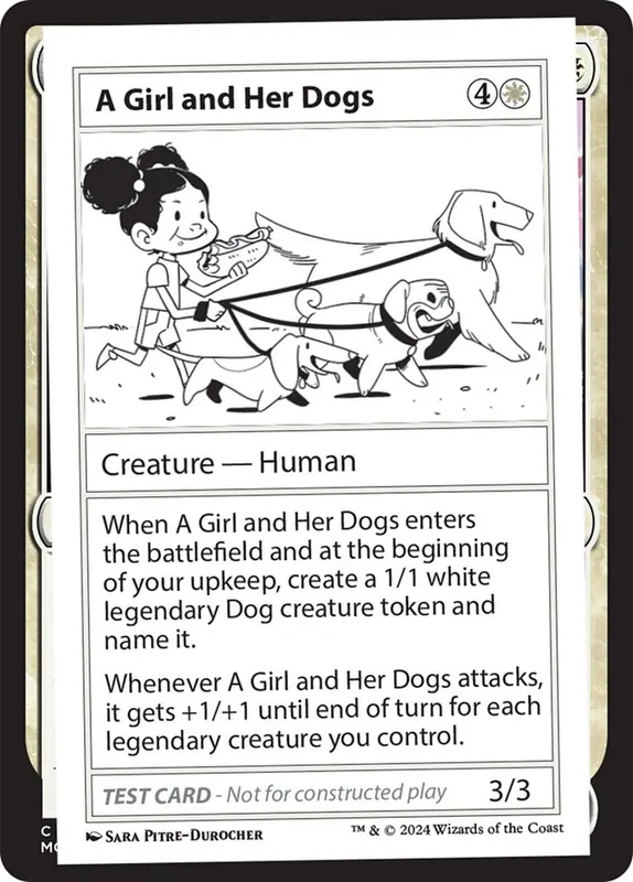 A Girl and Her Dogs [Mystery Booster 2]