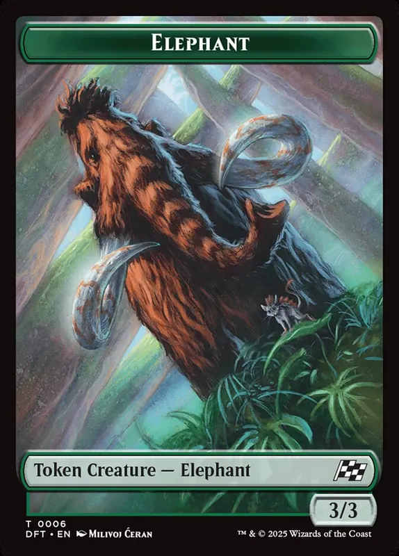 Elephant [Aetherdrift Tokens]
