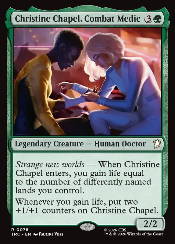 Christine Chapel, Combat Medic [Star Trek Commander]