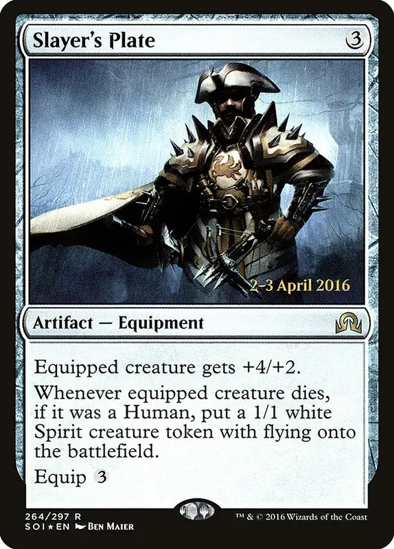 Slayer's Plate [Shadows over Innistrad Promos]