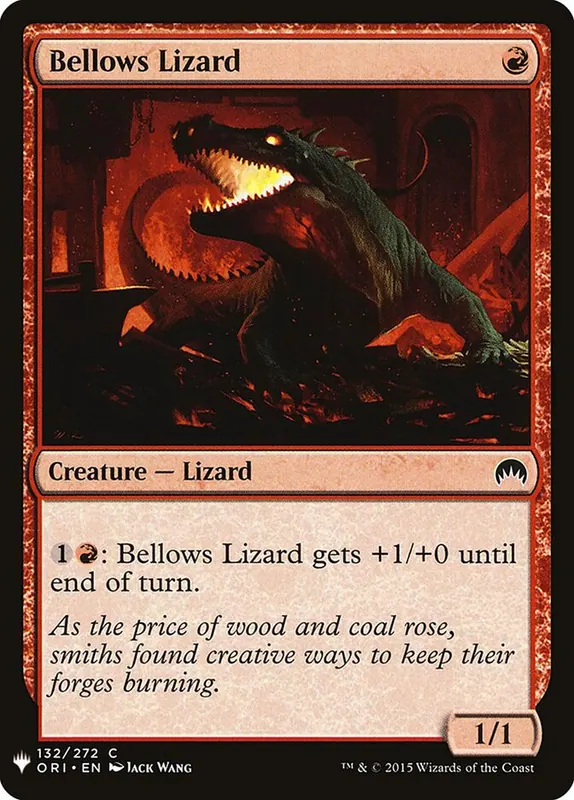 Bellows Lizard [The List]
