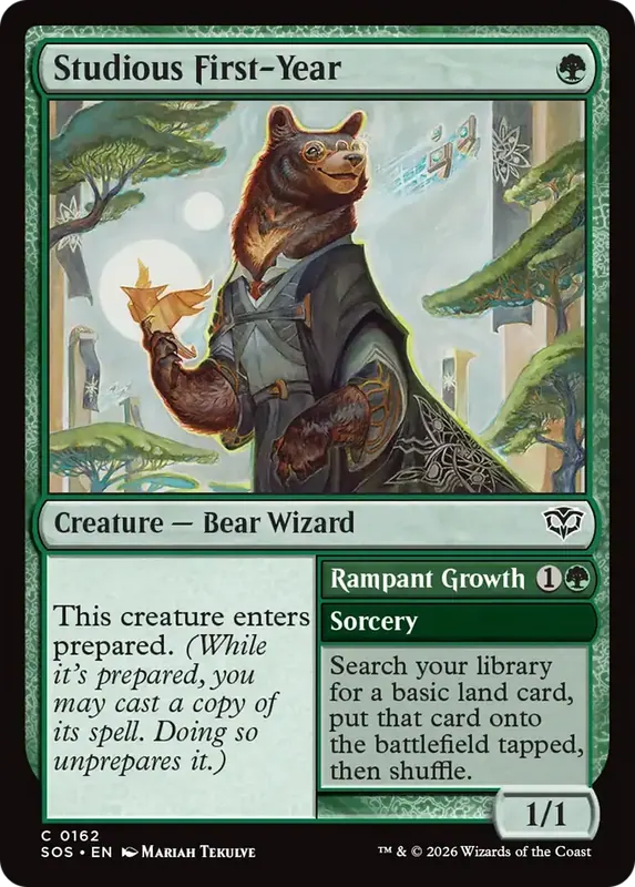 Studious First-Year [Secrets of Strixhaven]