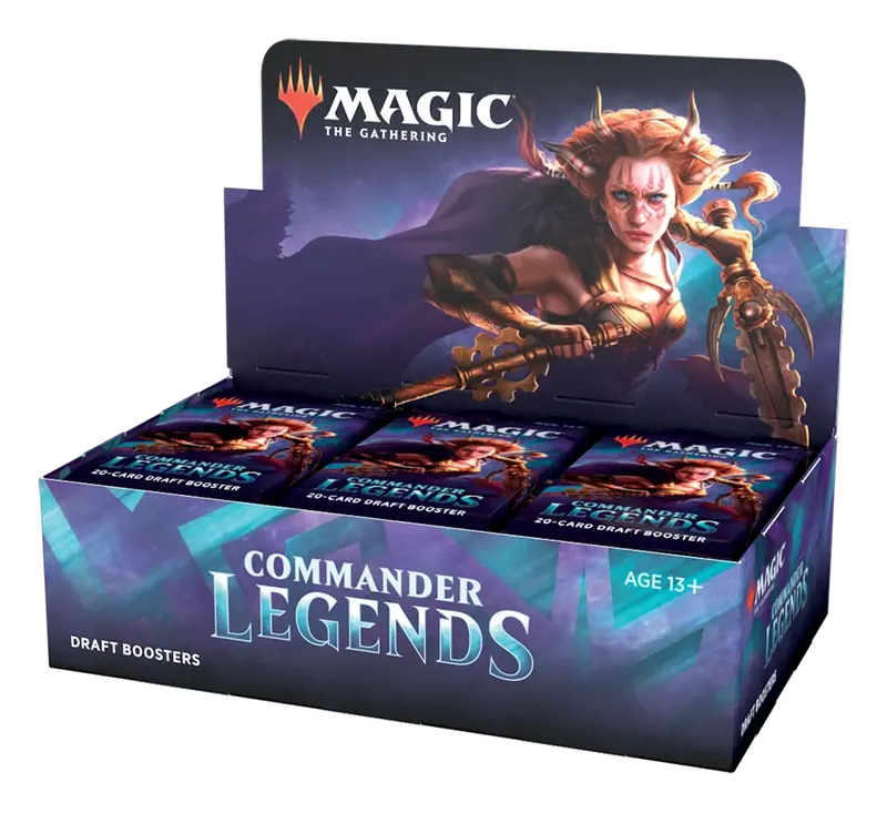 MTG CAJA DE SOBRES COMMANDER LEGENDS