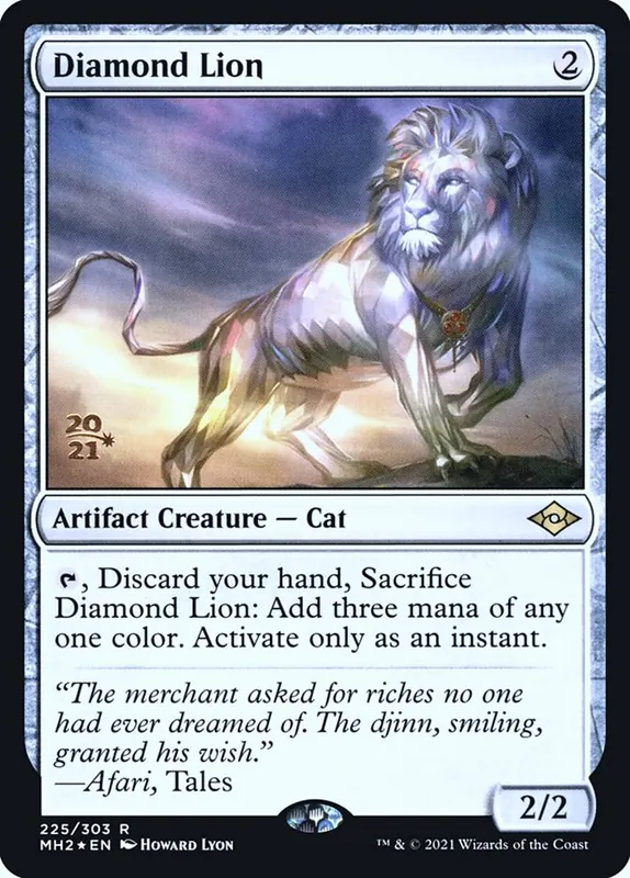 Diamond Lion [Modern Horizons 2 Promos]