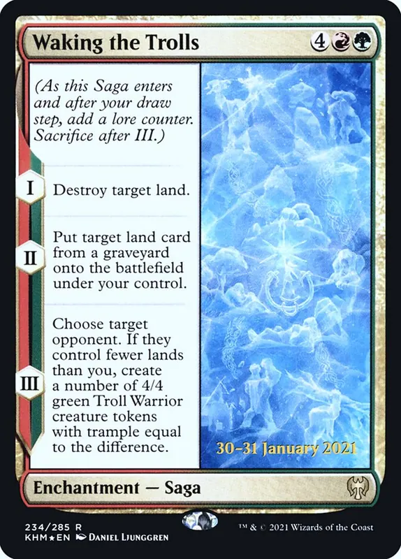 Waking the Trolls [Kaldheim Promos]