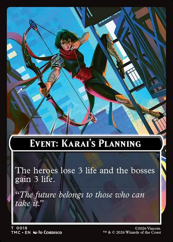 Event: Karai's Planning [Teenage Mutant Ninja Turtles Eternal Tokens]