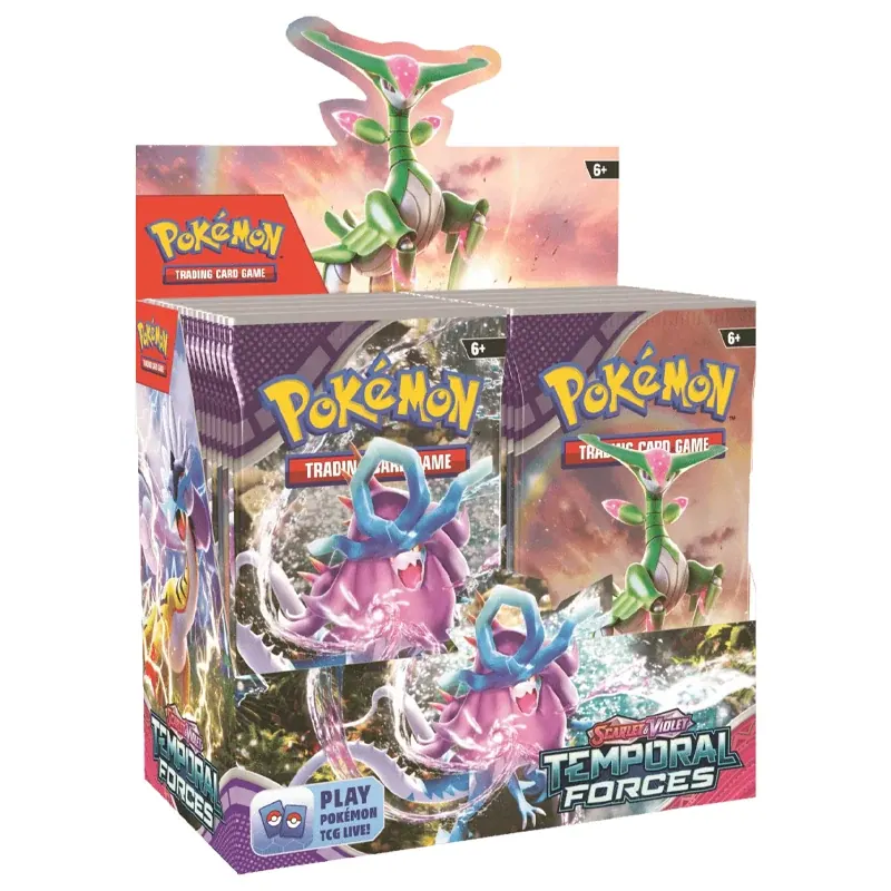 Pokémon - Caja De Sobres - Temporal Forces - Ingles