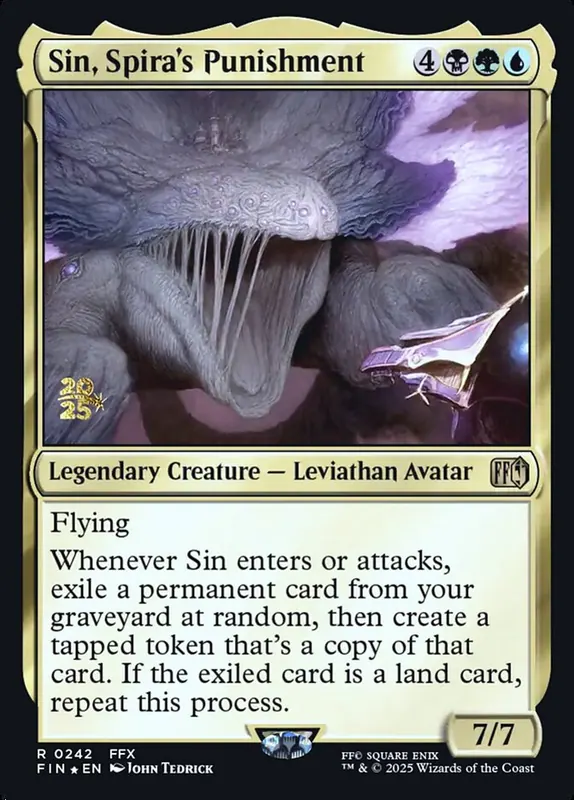 Sin, Spira's Punishment [Final Fantasy Promos]