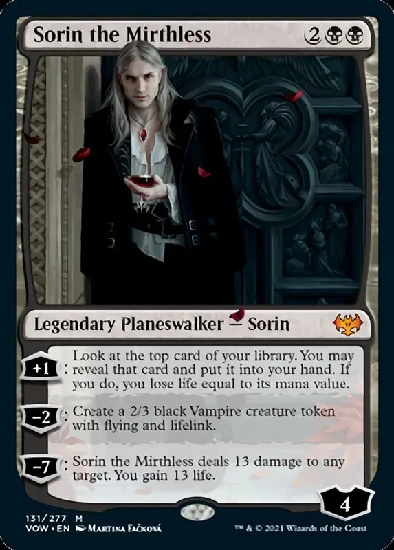 Sorin the Mirthless - Español [Innistrad: Crimson Vow]