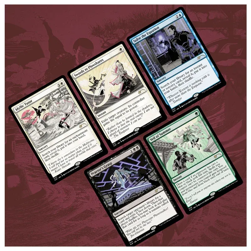 Mtg Secret Lair Kamigawa - the Manga - the Cards Regular