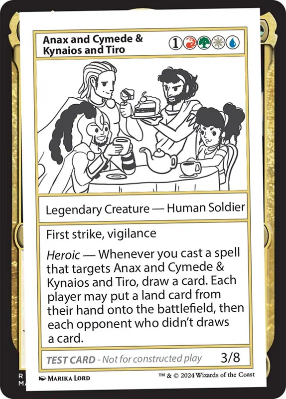 Anax and Cymede & Kynaios and Tiro [Mystery Booster 2]