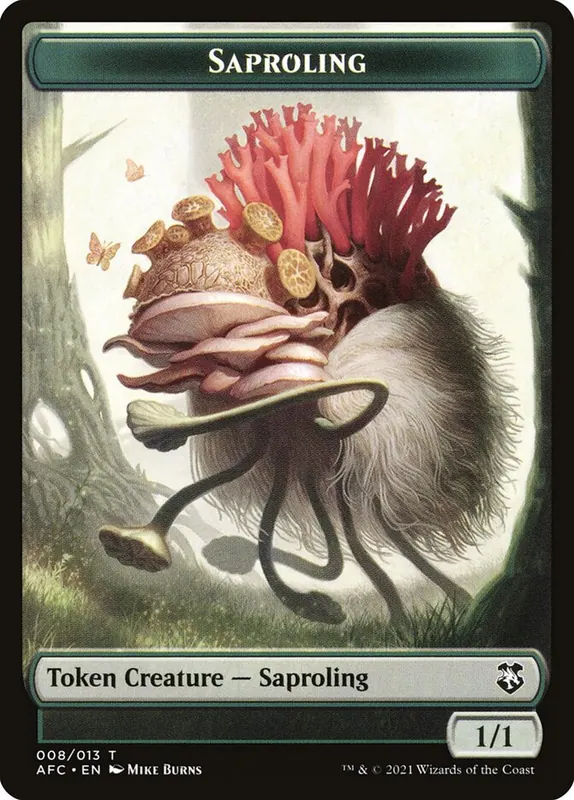 Saproling [Forgotten Realms Commander Tokens]