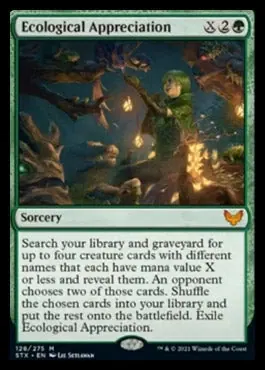 Ecological Appreciation [Strixhaven: School of Mages] - Español