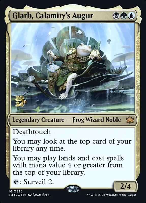 Glarb, Calamity's Augur [Bloomburrow Promos]