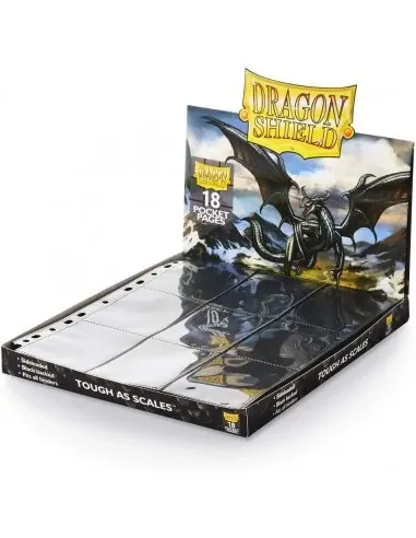 DRAGON SHIELD BLACK CAJA DE HOJAS PARA CARPETA