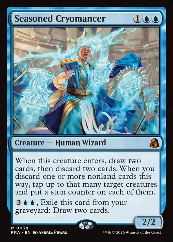 Seasoned Cryomancer [Reality Fracture Promos]