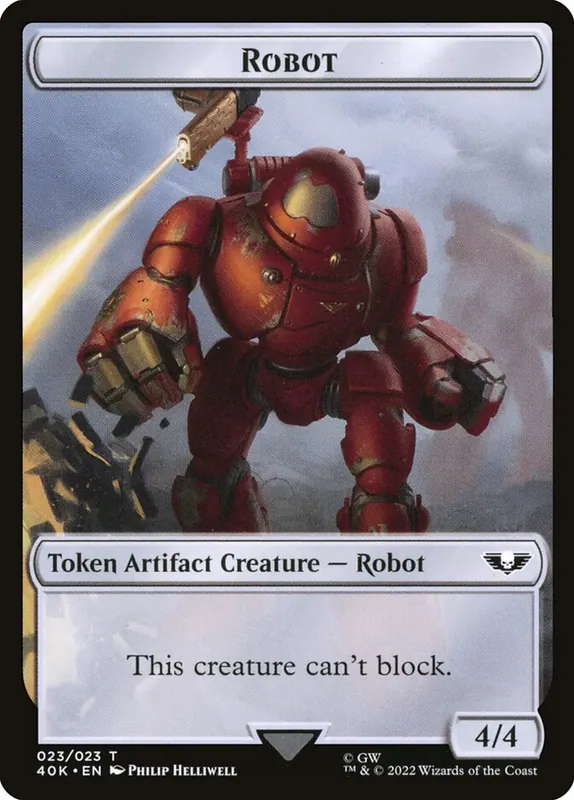 Robot [Warhammer 40,000 Tokens]