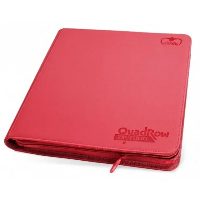 UG PORTAFOLIO 12 POCKET QUADROW ZIPFOLIO RED