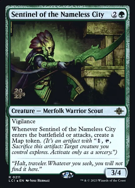 Sentinel of the Nameless City [The Lost Caverns of Ixalan Promos]