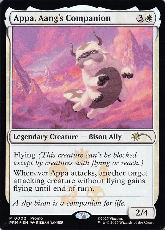 Appa, Aang's Companion [Media and Collaboration Promos]