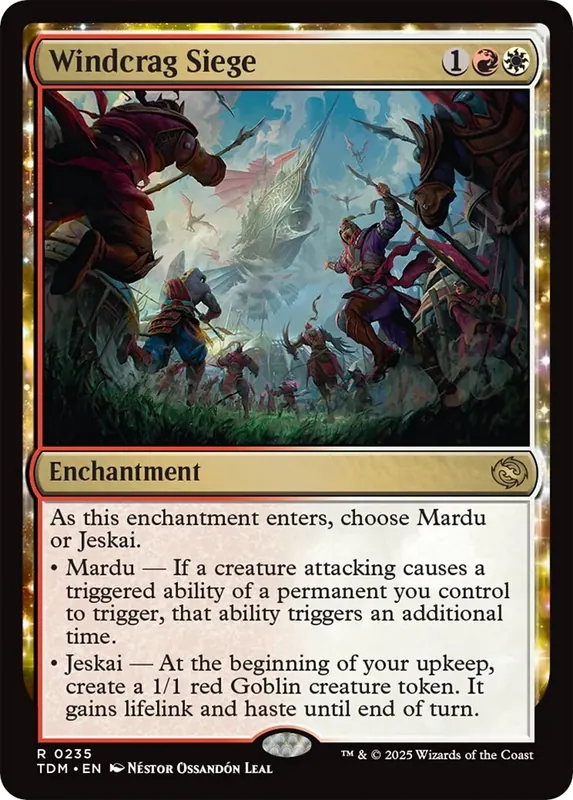 Windcrag Siege [Tarkir: Dragonstorm] - Español