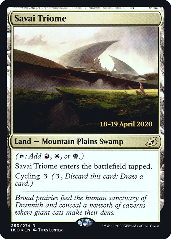 Savai Triome [Ikoria: Lair of Behemoths Promos]
