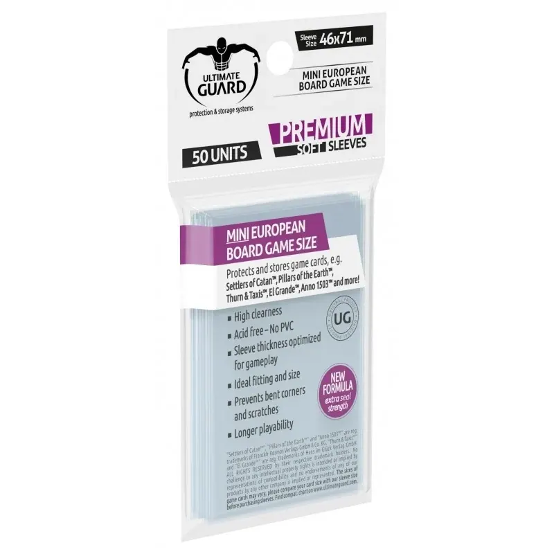 PROTECTORES MINI EUROPEAN 46X71MM