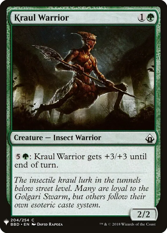 Kraul Warrior [The List]