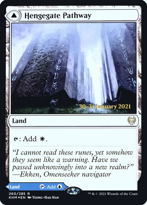 Hengegate Pathway // Mistgate Pathway [Kaldheim Promos]