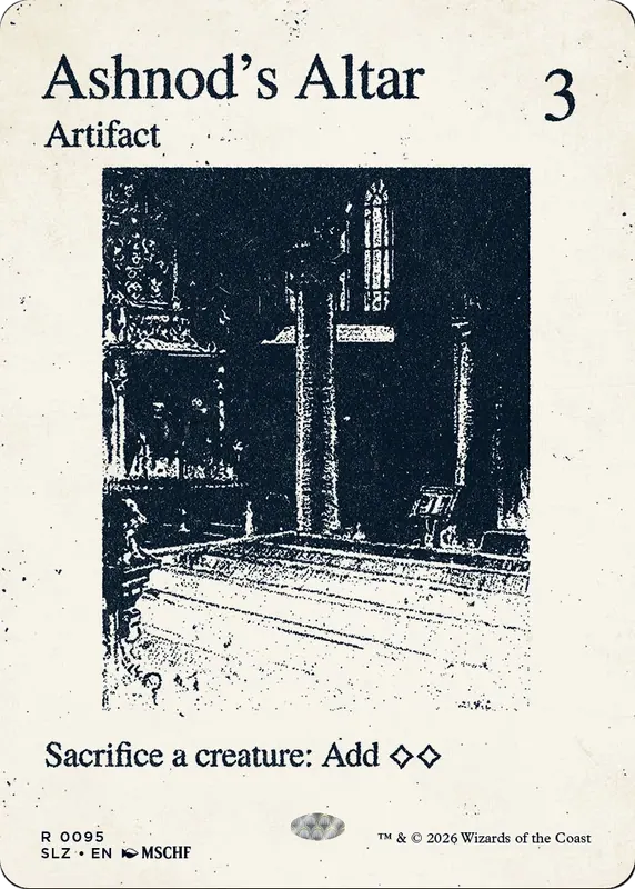 Ashnod's Altar (0095) [Secret Lair x MSCHF: The Zeta Set]