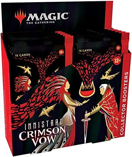 COLLECTOR`S BOOSTER INNISTRAD CRIMSON VOW INGLES