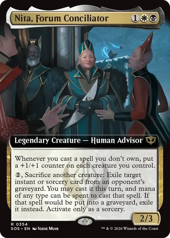 Nita, Forum Conciliator (Extended Art) [Secrets of Strixhaven]