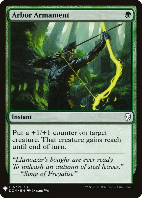 Arbor Armament [The List]