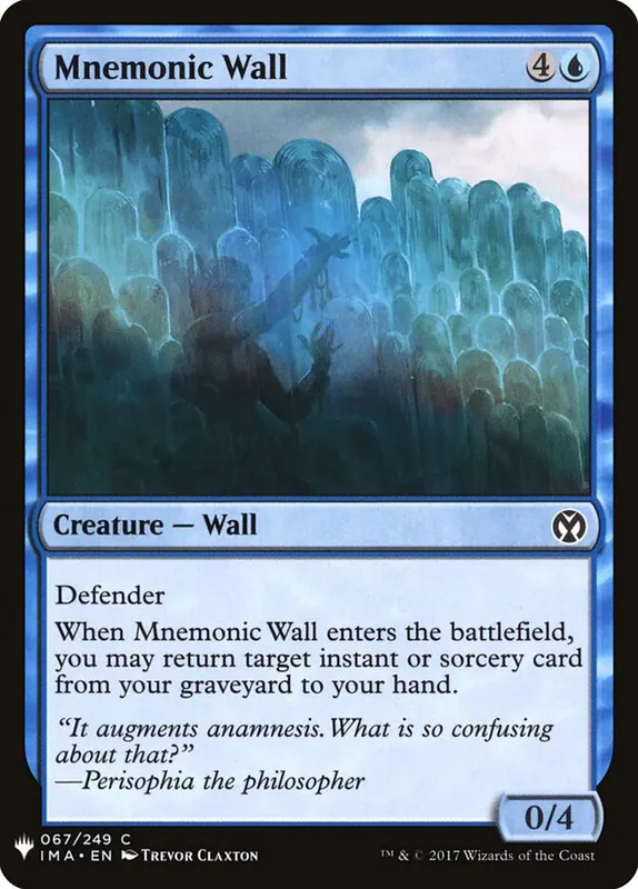 Mnemonic Wall [The List]