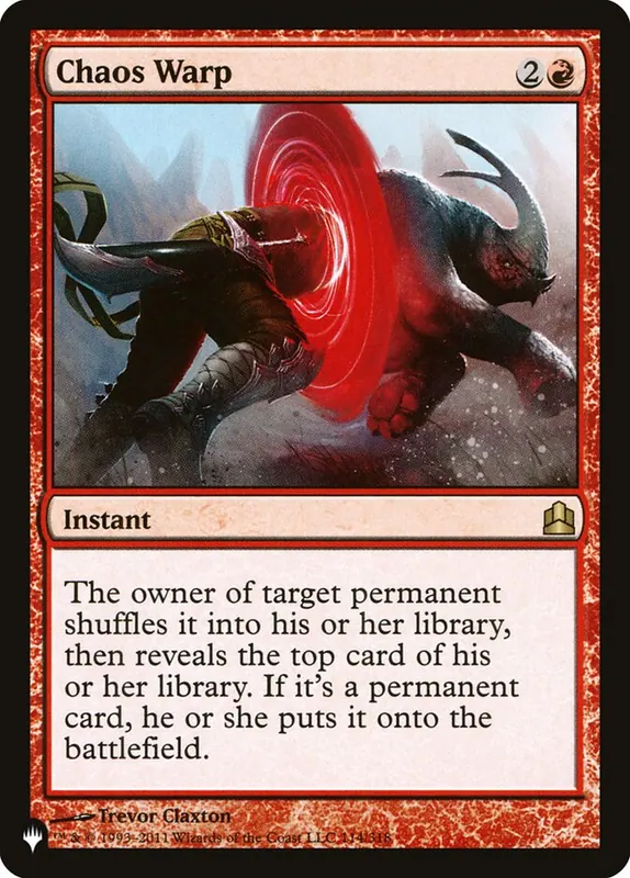 Chaos Warp [The List]