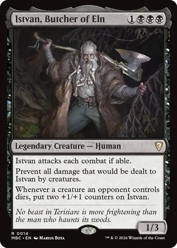 Istvan, Butcher of Eln [Mystery Booster: Commander Edition]
