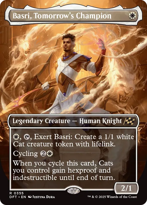Basri, Tomorrow's Champion (Borderless) [Aetherdrift]