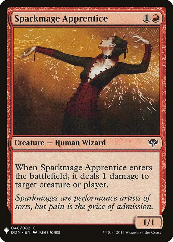 Sparkmage Apprentice [The List]