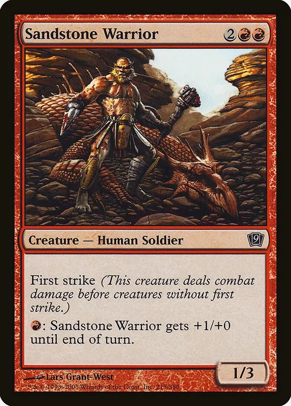 Sandstone Warrior [Ninth Edition]