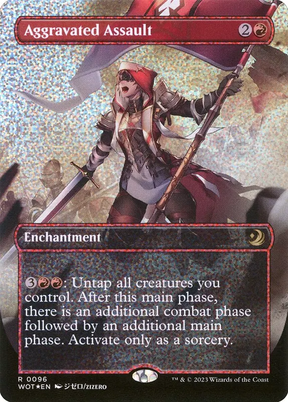 Aggravated Assault [Wilds of Eldraine: Enchanting Tales]